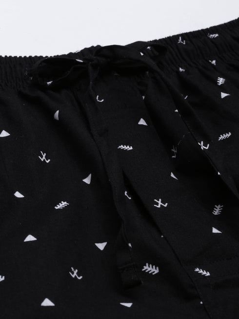Black & White Assorted Night Suit